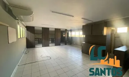 Sala comercial com 1 sala para alugar na Avenida Affonso Penna, 755, Aparecida, Santos, 100 m2 por R$ 2.200