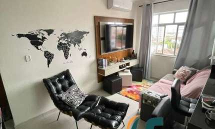 Apartamento com 1 quarto à venda na RUA COM ALFAIA RODRIGUES, 104, Embaré, Santos, 55 m2 por R$ 390.000