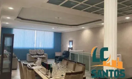 Casa comercial com 2 salas à venda na Rua Campos Mello, 156, Encruzilhada, Santos, 216 m2 por R$ 800.000