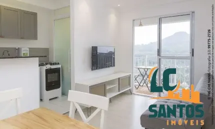 Apartamento com 2 quartos à venda na Rua Maria dos Reis, 4511, Morro Nova Cintra, Santos, 62 m2 por R$ 380.000