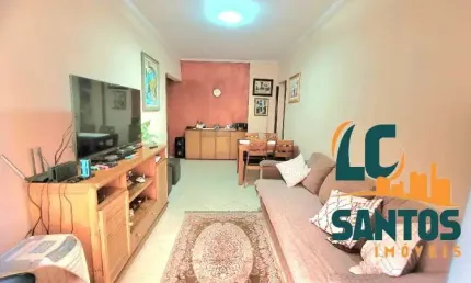 Apartamento com 2 quartos à venda na rua cons joão alfredo, 342, macuco, santos, 65 m2 por r$ 400.000