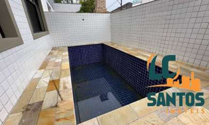 Casa em condomínio fechado com 3 quartos à venda na PÇA OLÍMPIO LIMA, 09, Vila Belmiro, Santos, 140 m2 por R$ 1.435.000