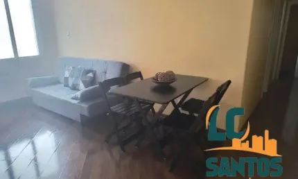 Apartamento 2 dormitórios localização estratégica no  boqueirão em santos