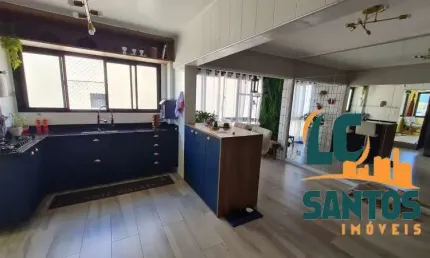 APARTAMENTO DE  2 DORMITÓRIOS COM SUÍTE E ANDAR ALTO - PONTA DA PRAIA - SANTOS.