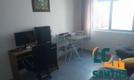 Apartamento com 1 quarto à venda na Rua Cândido Rodrigues, 77, Gonzaguinha, São Vicente, 51 m2 por R$ 220.000