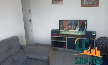 Apartamento com 1 quarto à venda na rua cândido rodrigues, 77, gonzaguinha, são vicente, 51 m2 por r$ 245.000