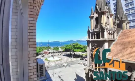 Apartamento com 2 quartos à venda na Avenida Bartolomeu de Gusmão, 34, Boqueirão, Santos, 72 m2 por R$ 750.000