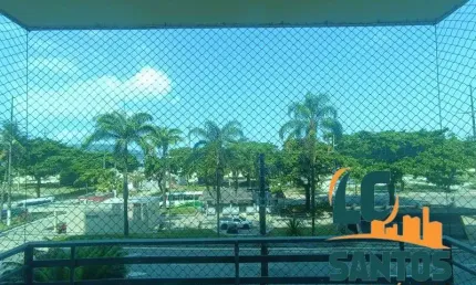Apartamento com 2 quartos para alugar na Avenida Bartolomeu de Gusmão, 03, Boqueirão, Santos, 88 m2 por R$ 4.500