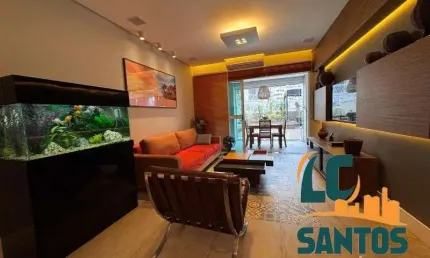 Apartamento com 2 quartos à venda na Rua Bahia, 170, Gonzaga, Santos, 256 m2 por R$ 1.490.000