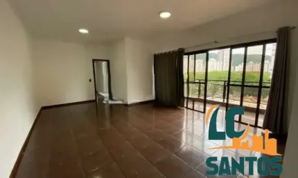 Apartamento no campo grande com 3 dormitórios sendo 1 suíte - varanda - 1 vaga demarcada - prédio com lazer