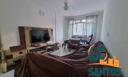 APARTAMENTO DE 2 DORMITÓRIOS SENDO 1 SUÍTE E 1 VAGA DEMARCADA NO CAMPO GRANDE EM SANTOS - 92M²