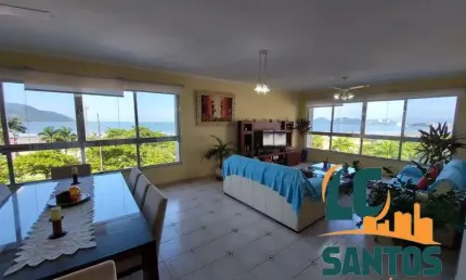 Apartamento no boqueirão - frente mar - elevador privativo - 185m²