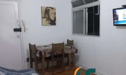Apartamento com 1 quarto à venda na Rua Pero Correa, 547, Itararé, São Vicente, 38 m2 por R$ 185.000