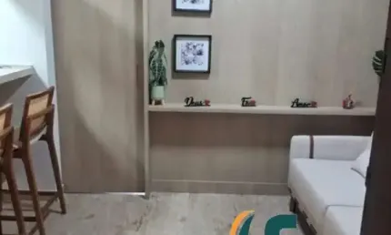 Apartamento com 1 quarto à venda na Rua João Ramalho, 466, Centro, São Vicente, 36 m2 por R$ 220.000