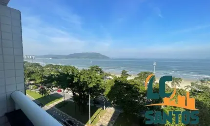 Apartamento com 3 quartos para alugar na Avenida Bartolomeu de Gusmão, 37, Boqueirão, Santos, 86 m2 por R$ 7.000