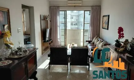 Apartamento com 3 quartos à venda na Praça Vinte e Dois de Janeiro, 424, Centro, São Vicente, 120 m2 por R$ 365.000