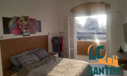 Apartamento com 1 quarto à venda na avenida conselheiro nébias, 842, boqueirão, santos, 50 m2 por r$ 550.000