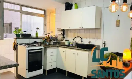 Apartamento com 3 quartos à venda na Rua Saldanha da Gama, 103, Itararé, São Vicente, 122 m2 por R$ 605.000