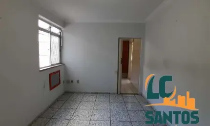 Apartamento de 2 dormitórios no boqueirão em santos - prédio de 3 andares .