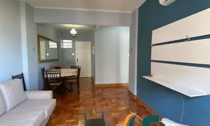 Apartamento com 1 quarto para alugar na Avenida Conselheiro Nébias, 863, Boqueirão, Santos, 50 m2 por R$ 3.600
