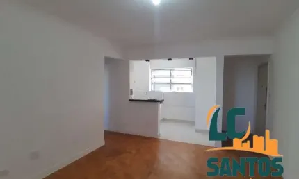 Apartamento 1 Dormitório reformado com Vista Mar no Embaré