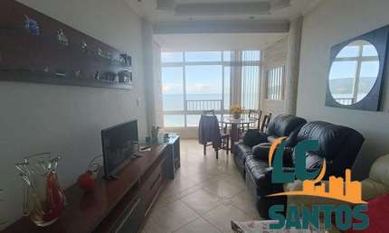 Apartamento com 1 quarto para alugar na Avenida Vicente de Carvalho, 6, Boqueirão, Santos, 48 m2 por R$ 4.000