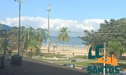 Apartamento com 2 quartos para alugar na Avenida Vicente de Carvalho, 31, Boqueirão, Santos, 88 m2 por R$ 3.900
