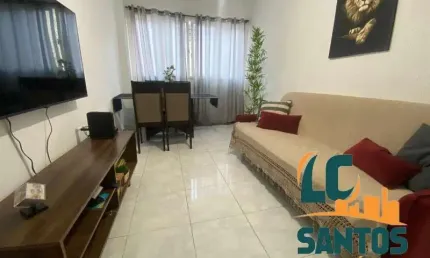 Apartamento com 1 quarto à venda na Rua Alfredo Albertini, 274, Marapé, Santos