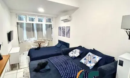 Oportunidade de investimento para airbnb - porteira fechada - embaré - santos .
