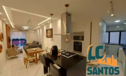 Apartamento com 3 quartos à venda na travessa lélia, 93, aparecida, santos, 94 m2 por r$ 870.000