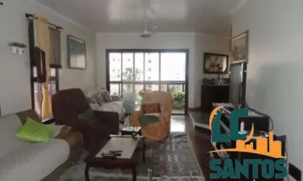 Apartamento com 4 quartos à venda na Rua Bolivar, 252, Boqueirão, Santos, 270 m2 por R$ 1.600.000