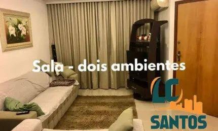 Apartamento com 3 quartos à venda na rua bento de abreu, 19, boqueirão, santos, 129 m2 por r$ 1.000.000
