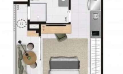 Apartamento com 1 quarto à venda em Pinheiros, São Paulo 