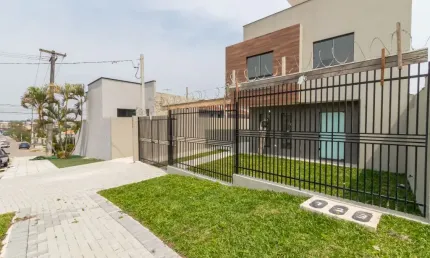 Lindo sobrado com terraço - 3 quartos - novo - uberaba