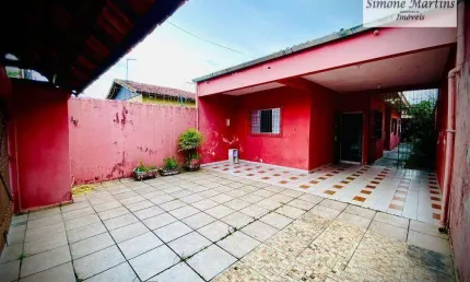 Casa com 3 dormitórios à venda, 75 m² por r$ 319.900,00 - balneário itaguaí - mongaguá/sp