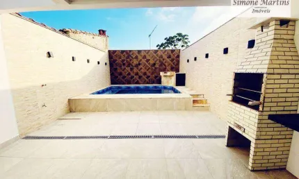 Casa com 3 dormitórios à venda, 147 m² por R$ 749.900,00 - Vera Cruz - Mongaguá/SP