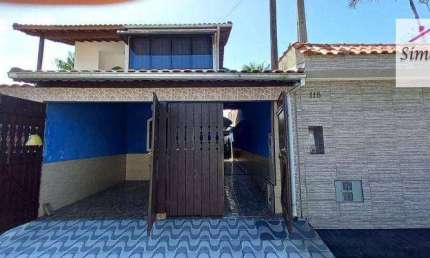 Sobrado com 3 dormitórios à venda, 140 m² por R$ 320.000,00 - Itaóca - Mongaguá/SP