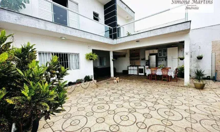 Sobrado com 3 dormitórios à venda, 173 m² por R$ 498.900,00 - Itaóca - Mongaguá/SP