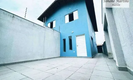 Casa com 2 dormitórios à venda, 97 m² por R$ 364.900,00 - Vera Cruz - Mongaguá/SP