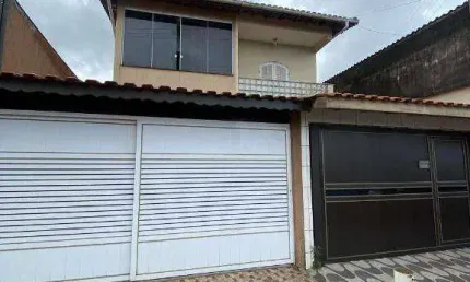 Sobrado com 3 dormitórios à venda, 60 m² por R$ 319.900,00 - Balneário Santa Eugênia - Mongaguá/SP