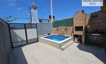 Casa com 2 quartos à venda na Rua Helena Quinstein Faneli, 184, Itaóca, Mongaguá