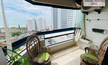 Apartamento com 2 dormitórios à venda, 83 m² por R$ 349.900,00 - Vera Cruz - Mongaguá/SP