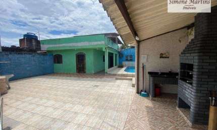 CASA EM LOTE INTEIRO LADO PRAIA NA CIDADE DE MONGAGUA