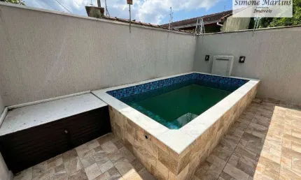 Casa com 2 dormitórios à venda, 81 m² por R$ 349.900,00 - Jardim Magalhães - Área Verde - Itanhaém/SP
