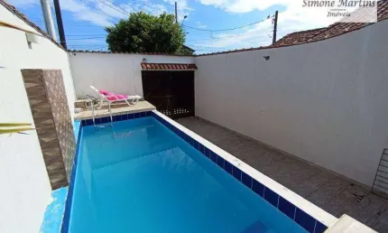 Casa com 2 quartos à venda na Avenida Padre José De Anchieta, 908, Balneario Jussara, Mongaguá