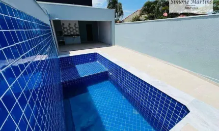 CASA LADO PRAIA COM 3 QUARTOS Á VENDA NA PRAIA DE ITANHAEM