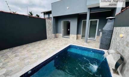 Casa com 2 dormitórios à venda, 60 m² por R$ 419.800,00 - Balneário Agenor de Campos - Mongaguá/SP