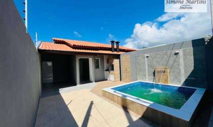 Casa com 3 dormitórios à venda, 85 m² por R$ 379.000,00 - Nova Itanhaém - Interior - Itanhaém/SP