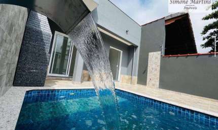 Casa com 2 dormitórios à venda, 65 m² por R$ 419.900,00 - Mar e Sol - Mongaguá/SP