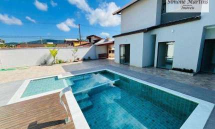 Casa com 3 dormitórios à venda, 111 m² por R$ 820.000 - Jardim Suarão - Itanhaém/SP
